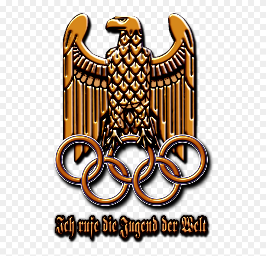 1936 Berlin Olympics Logo Clipart