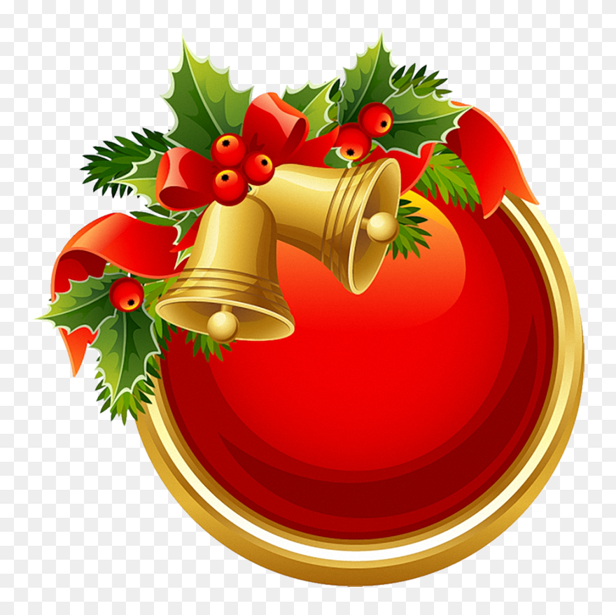 Etiqueta Navideña Png Clipart
