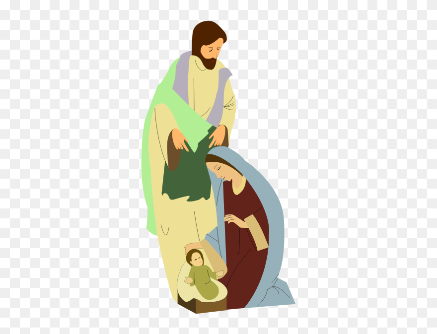 Nativity - Nativity Scene Clip Art - Png Download