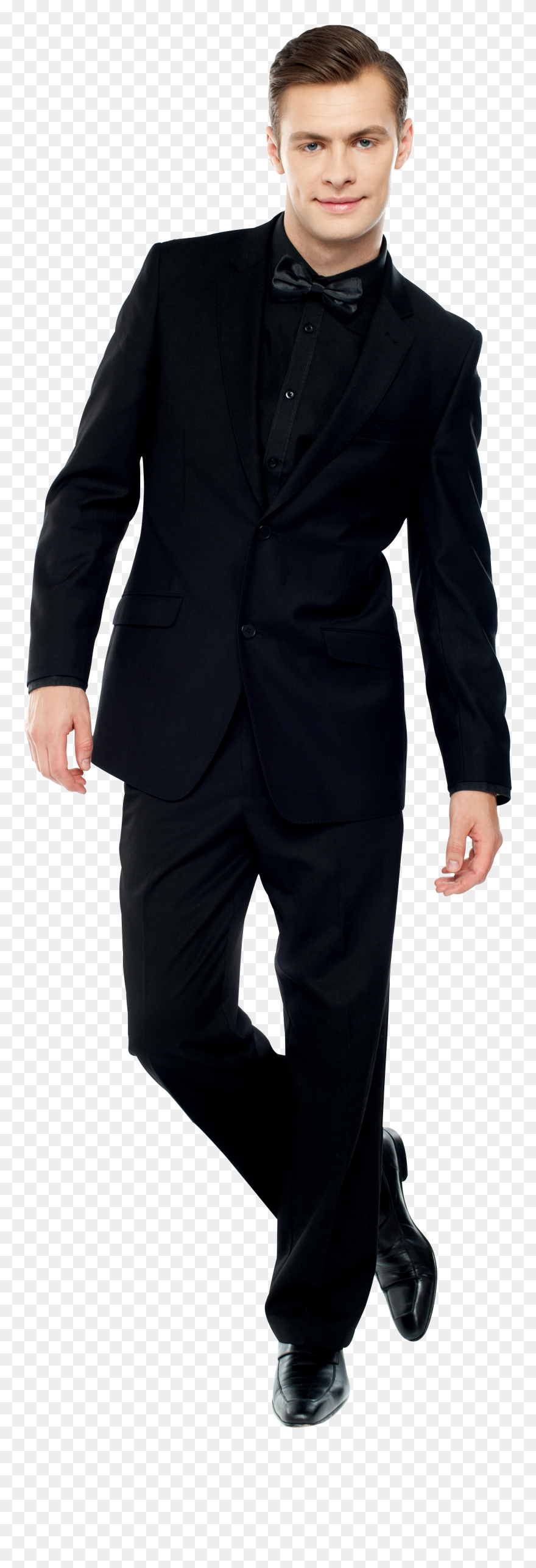 Transparent Suits Clipart - Legs Crossed Standing Up Men - Png Download