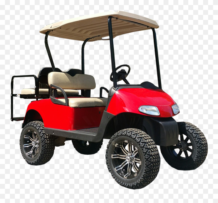Golf Buggies Cart E Z Go - Transparent Golf Cart Png Clipart