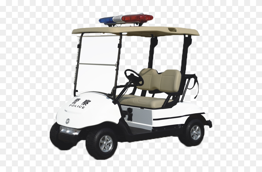 Club Car Golf Buggies Electric Vehicle - Security Patrol Golf Cart Clipart