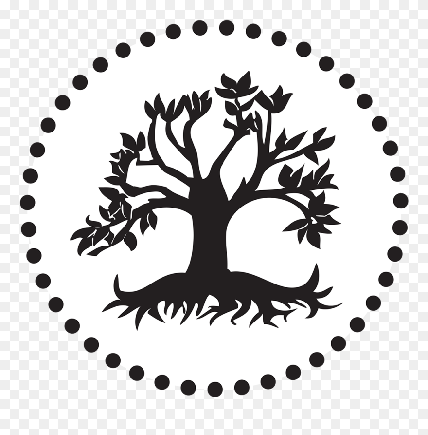 Boulder Drawing Tree - Dragontree Logo Clipart