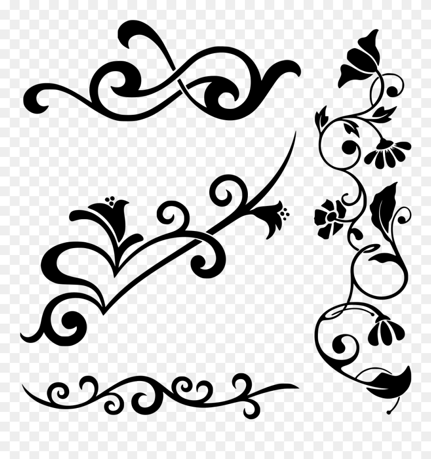 Decorative Elements Clipart - Png Download