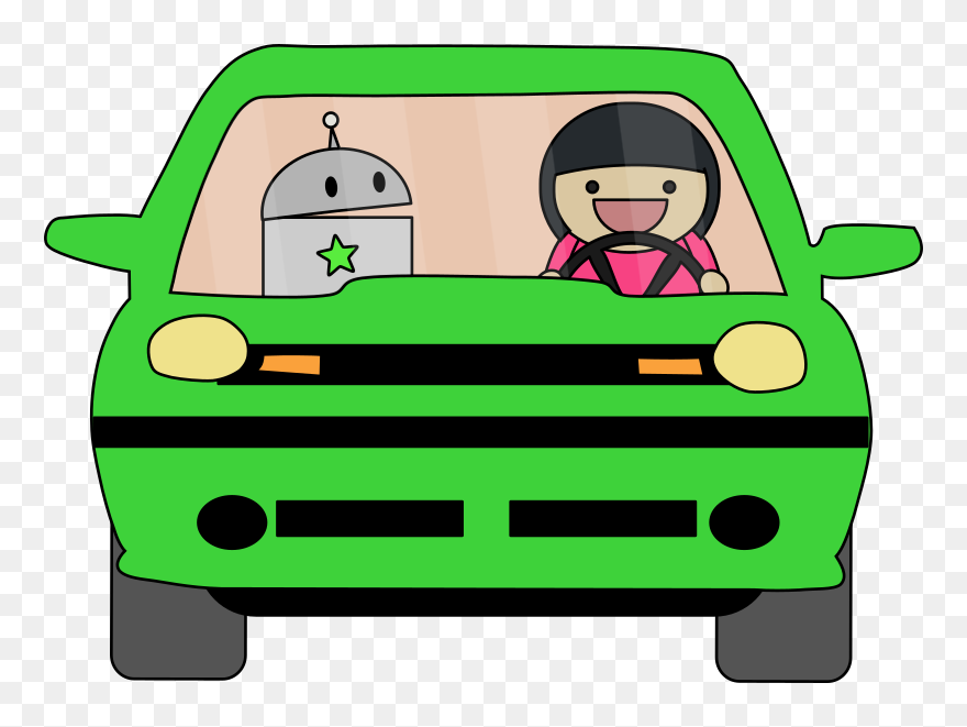Free To Use & Public Domain Clip Art Clipartlord - Taxi Car Cartoon Green - Png Download