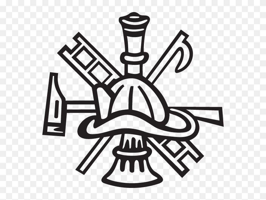 Fire Department Firefighter Maltese Cross Rescue Decal - Haldimand County Fire Department Clipart