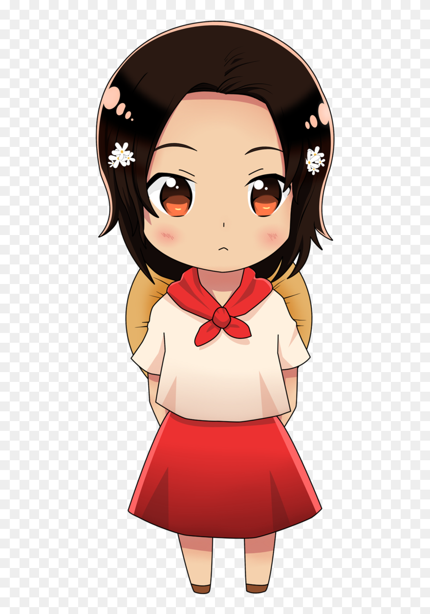 Philipines Clipart Anime - Filipino Chibi - Png Download