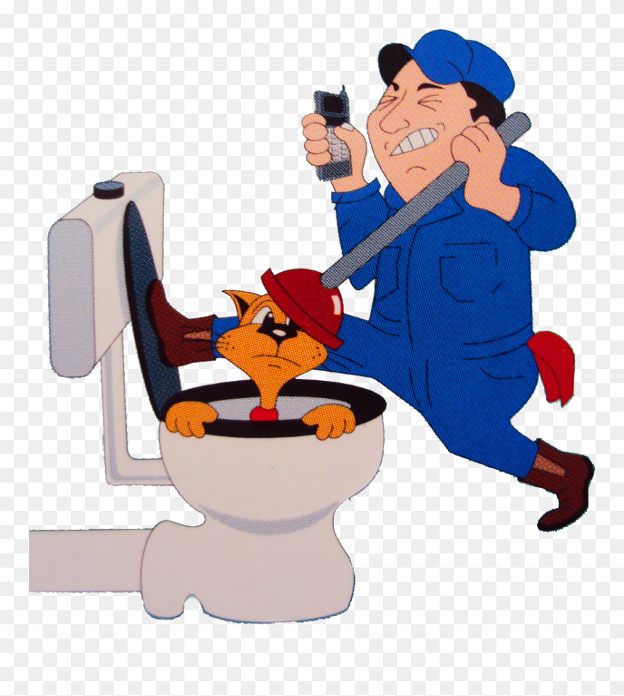 Transparent System Clipart - Plumber Cartoon Transparent Background - Png Download