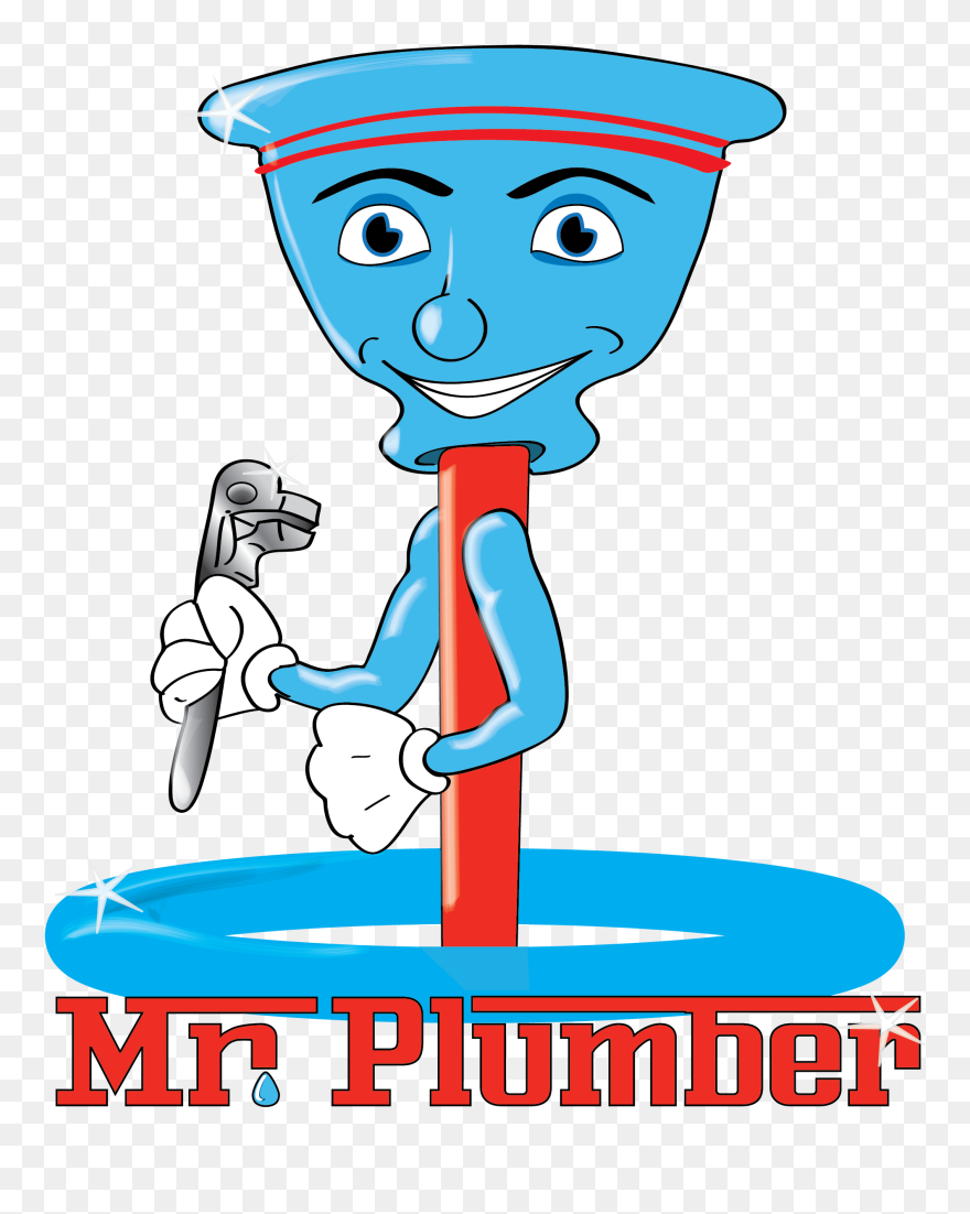 Mr Plumber - Cartoon Clipart