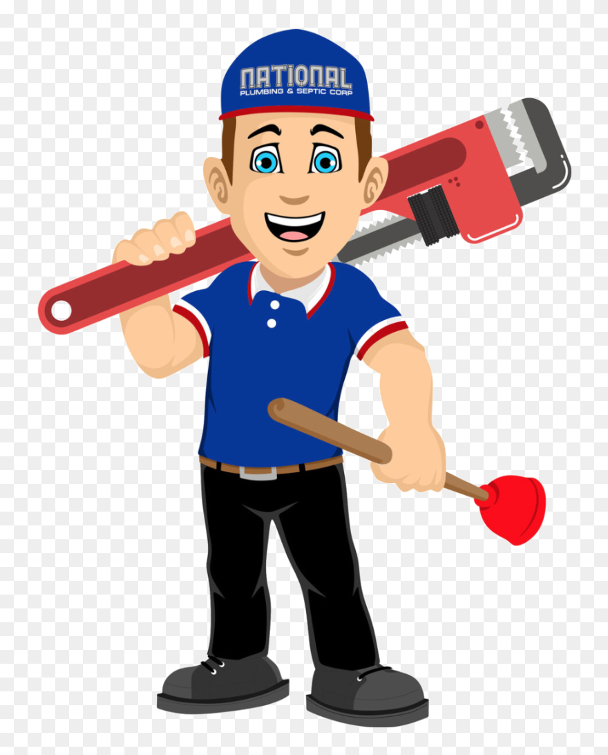 National Plumbing & Septic Manicon - Cartoon Clipart