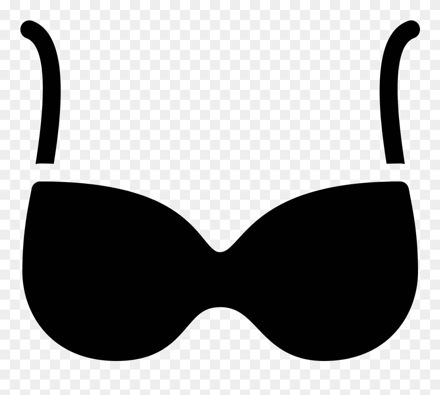 Bra Filled Icon - Brassiere Clipart