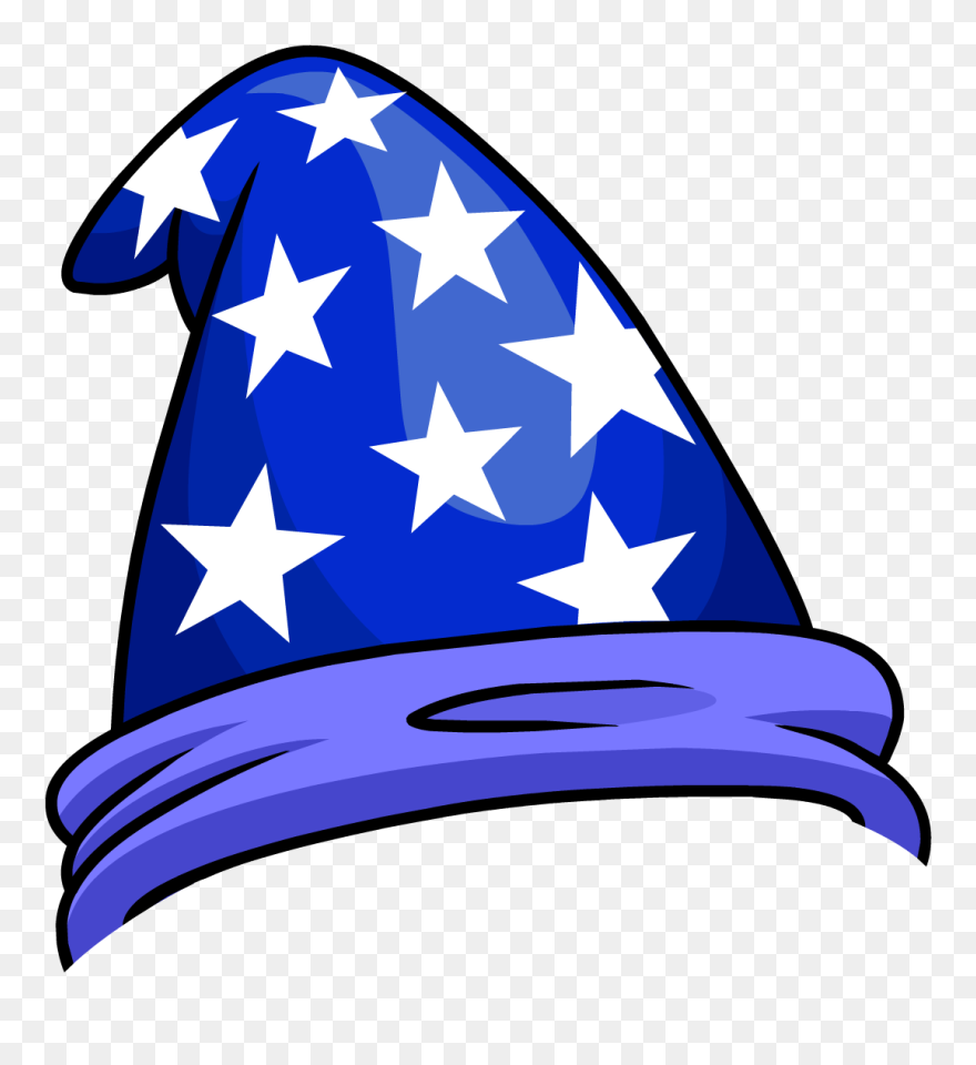 Wizard Clipart Cap - Png Download