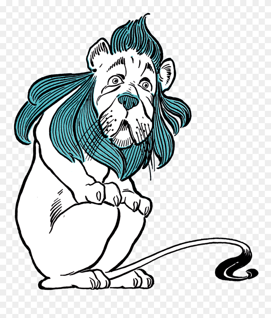 Wizard Of Oz Crown Clipart Graphic Royalty Free Download - Wonderful Wizard Of Oz Lion - Png Download