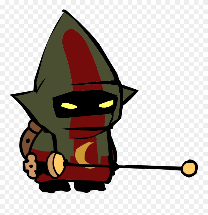 Castle Crashers Wiki - Castle Crashers Evil Wizard Clipart