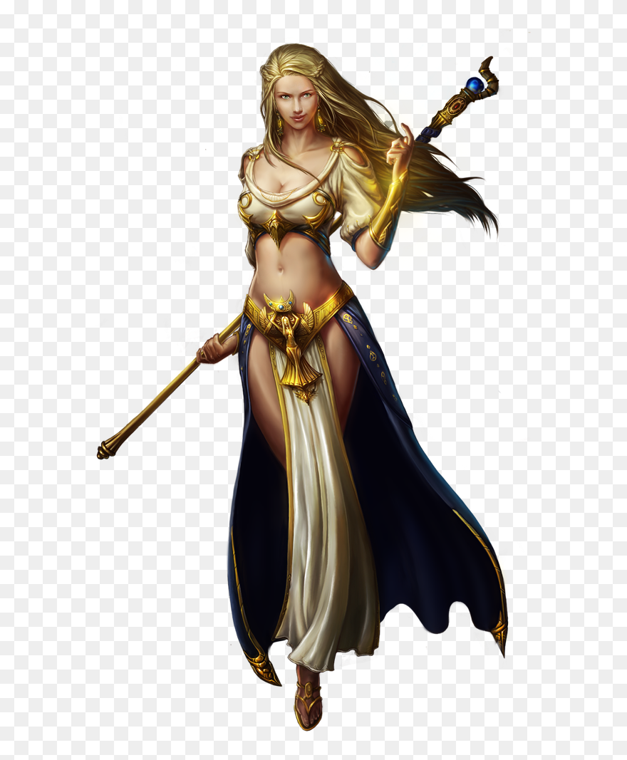 Female Elves Png - Elf Dungeons And Dragons Characters Clipart