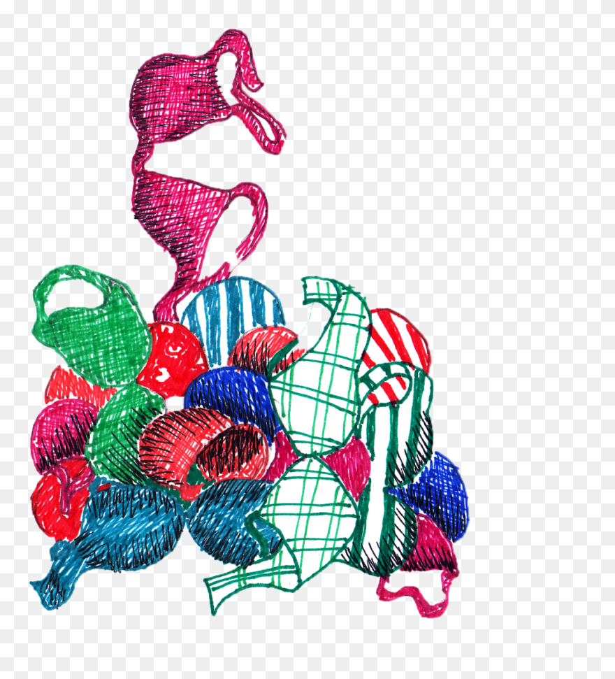 Why Ditching Your Bra May Be The Best Decision Of Your - Illustration Clipart