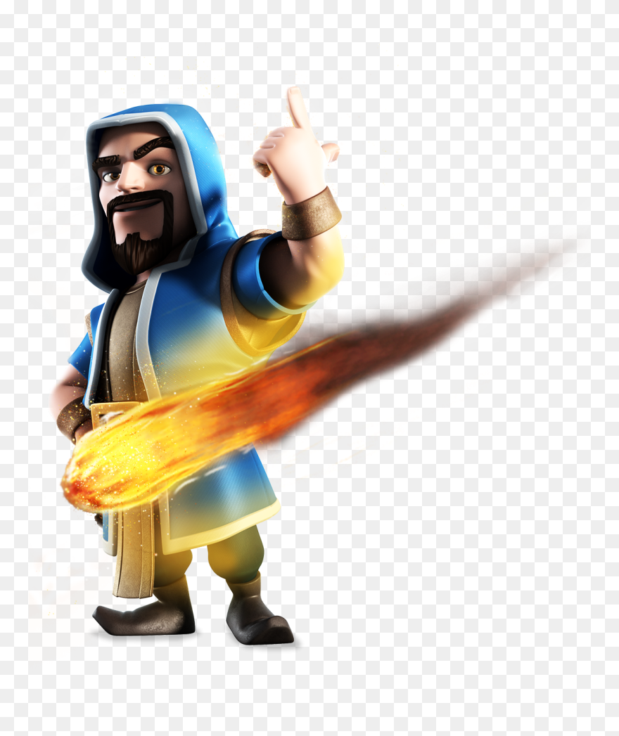 Clash Of Clans Wizard Png Clipart , Png Download - Clash Royale Png Transparent Png