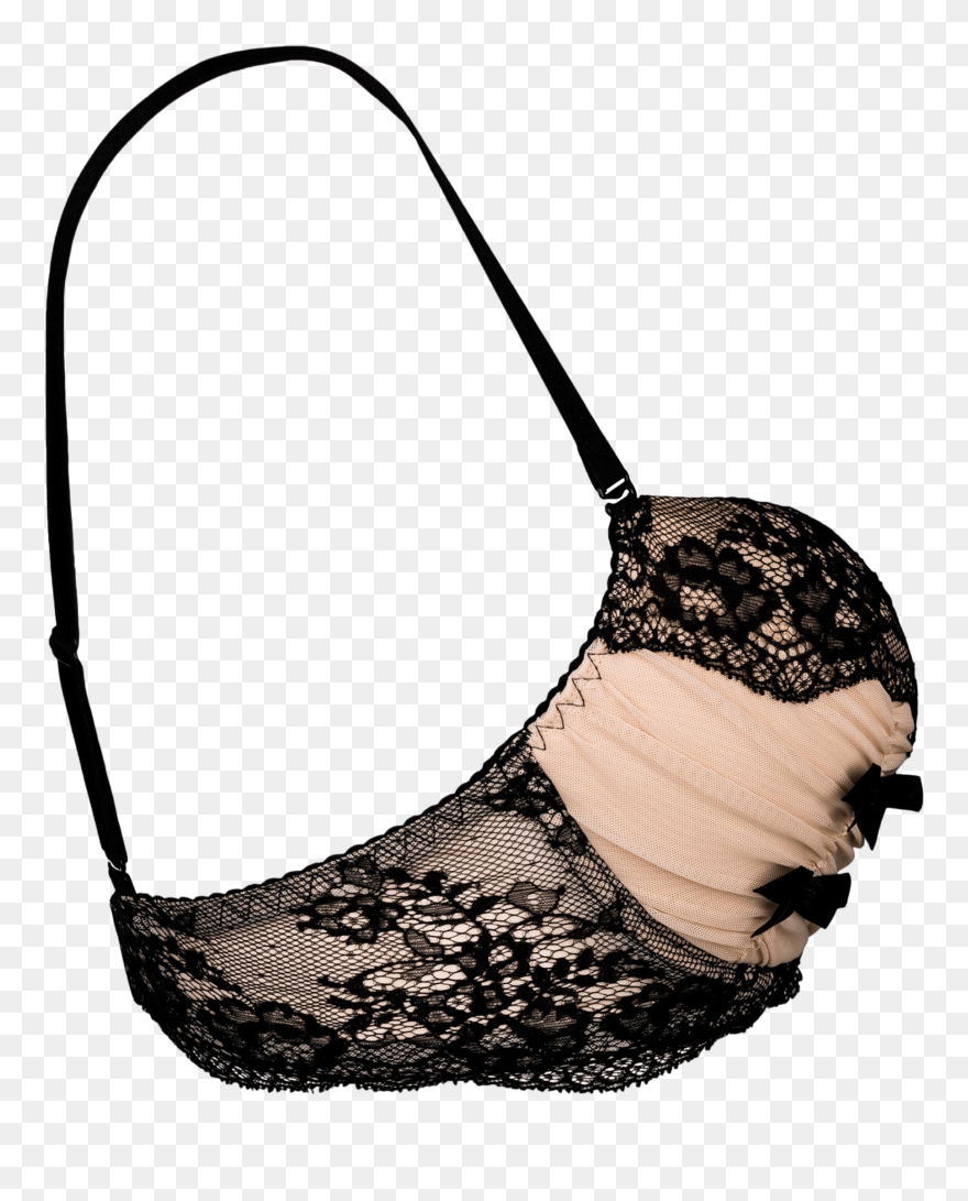 Pain Au Chocolat Push-up Bra 6241 Clipart
