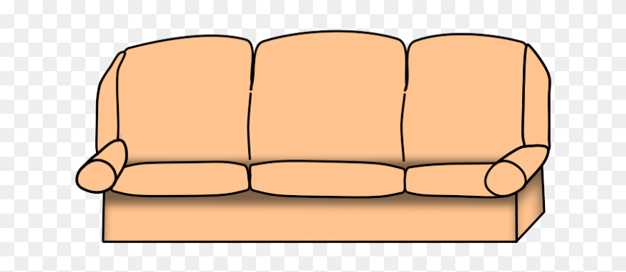 Couch Clipart Png - Transparent Background Couch Clipart