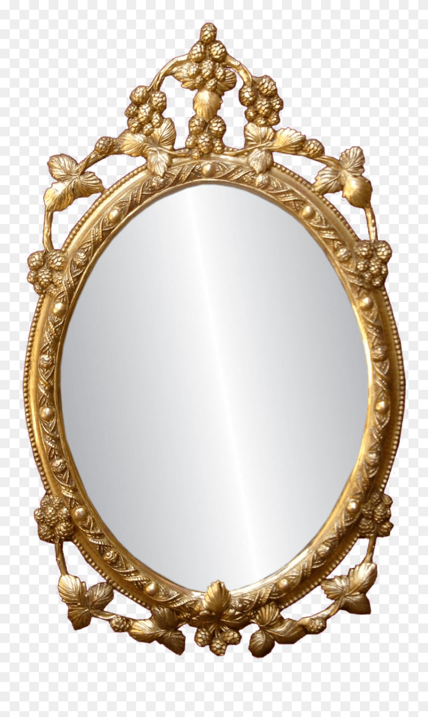 Transparent Makeup Mirror Png - Mirror Png Clipart