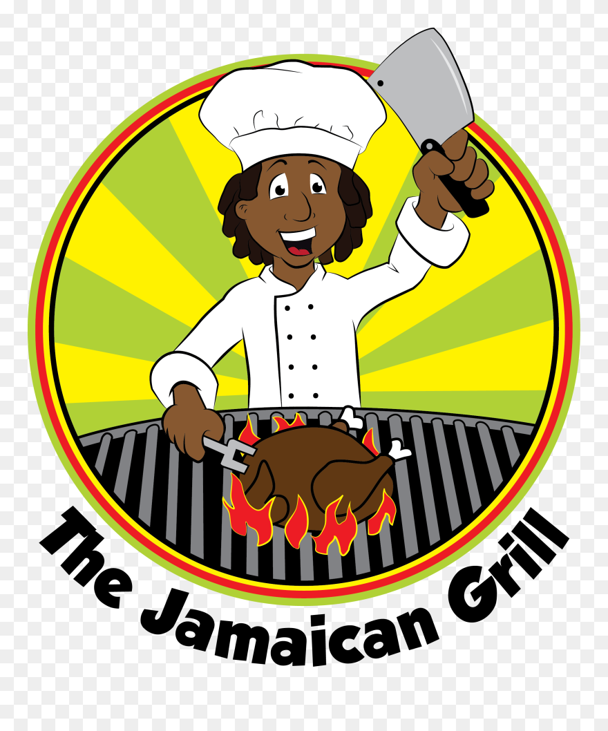 Cook Clipart Caterer - Jamaican Food Truck Logos - Png Download