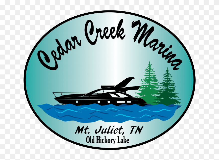 Lakeside Blowout "like None Other - Cedar Creek Marina Logo Clipart