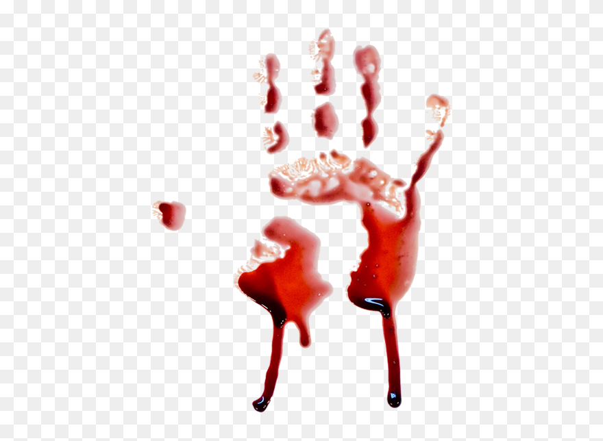 Download For Free Blood Png Picture - Blood Hand Png Clipart