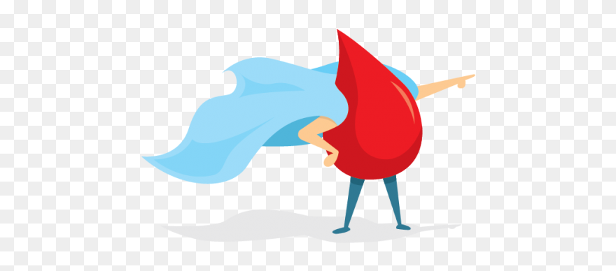 Be A Hero%21 - Transparent Blood Donation Png Clipart