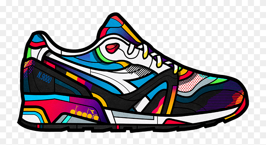 Design Sneakers Clipart
