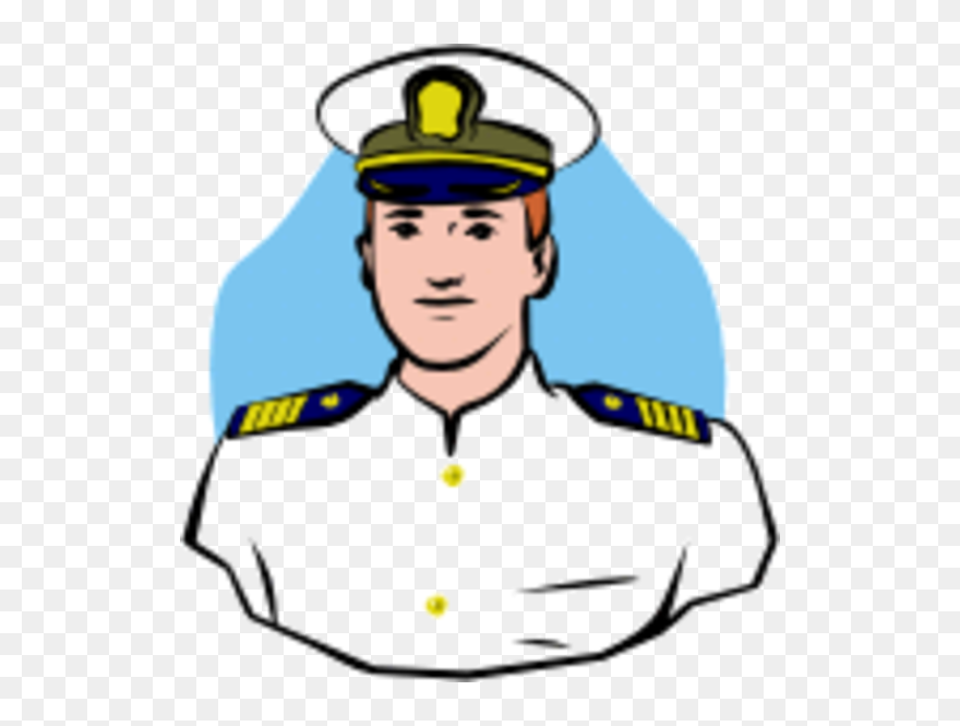 Transparent Riddles Clipart - Captain In Ship Clipart - Png Download