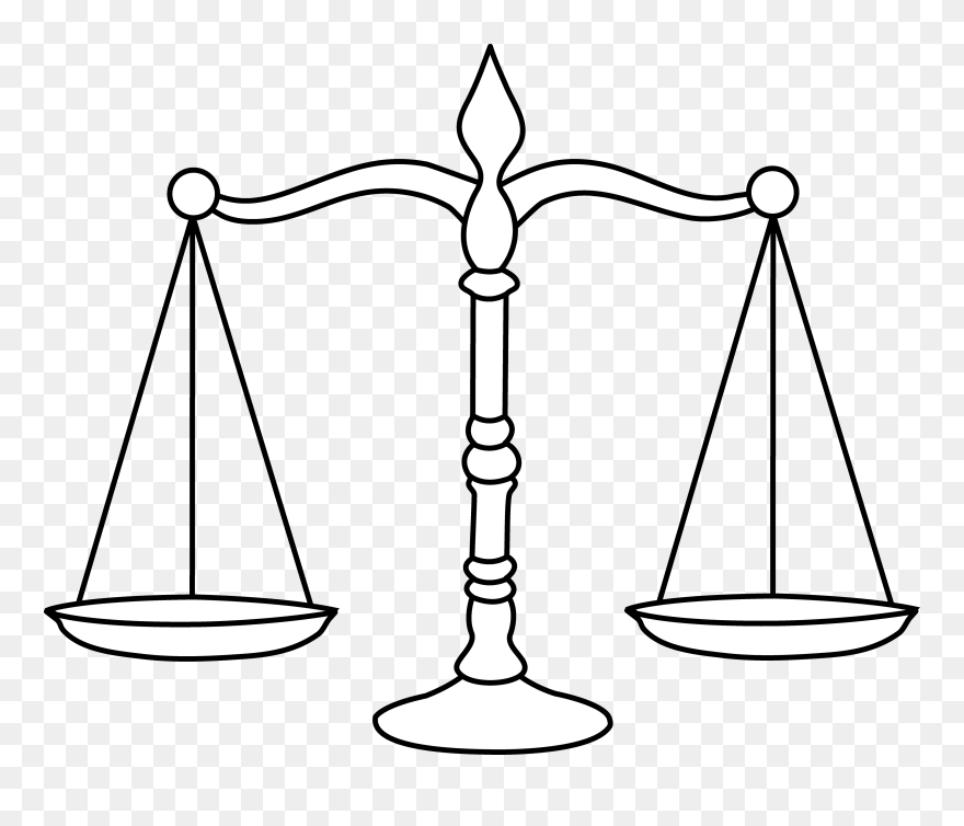 Legal Clipart Legal Study - Beam Balance Clipart - Png Download