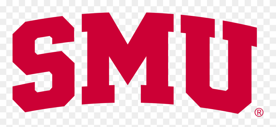 Smu Logo Clipart Png Black And White Library Athletics - Smu Logo Transparent