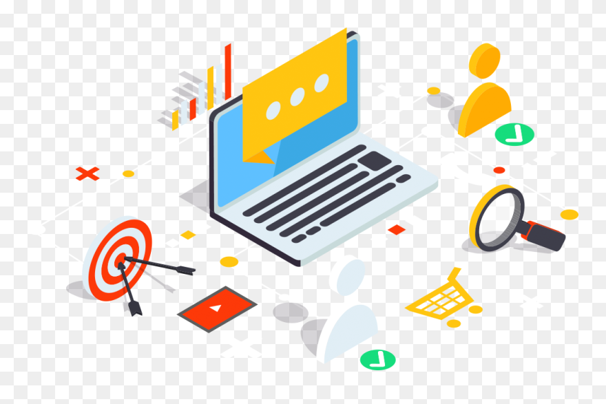 Content Marketing For Lawyers - Digital Marketing Icon Png Clipart