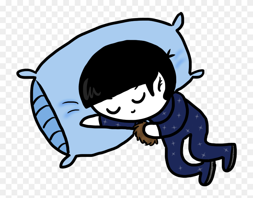 Sleepy Spock In The Pillow Zone By Chazzyllama On Clipart - Sleepy Spock - Png Download