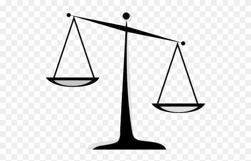 Weight Balance Transparent - Scales Of Justice Clip Art - Png Download