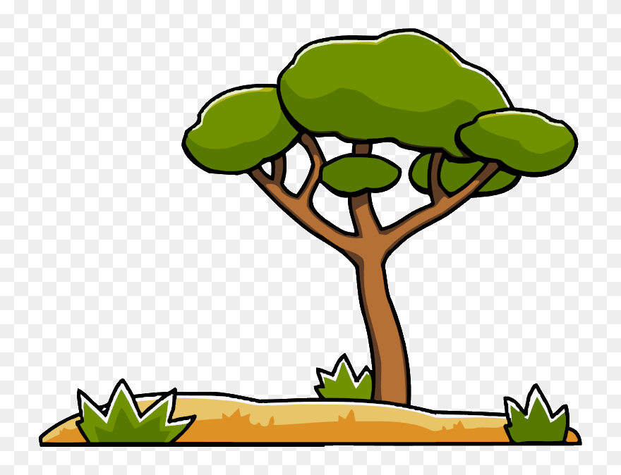 Tree Clip Art Freeuse - Savanna Png Transparent Png