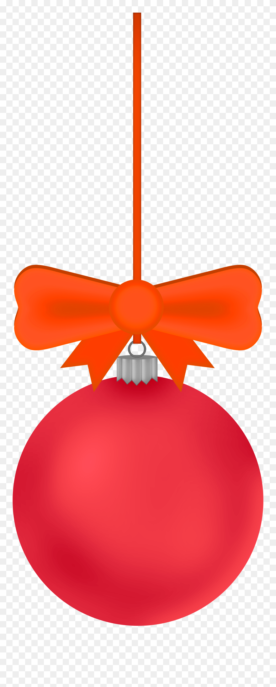 Red Christmas Ball Png Clip Art Transparent Png