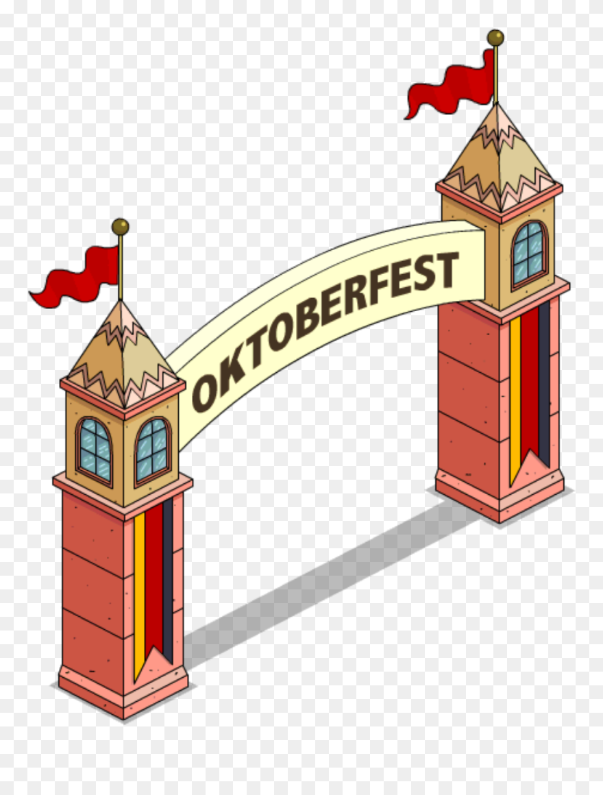 Oktoberfest Gate Complete - Simpsons Tapped Out Oktoberfest Clipart