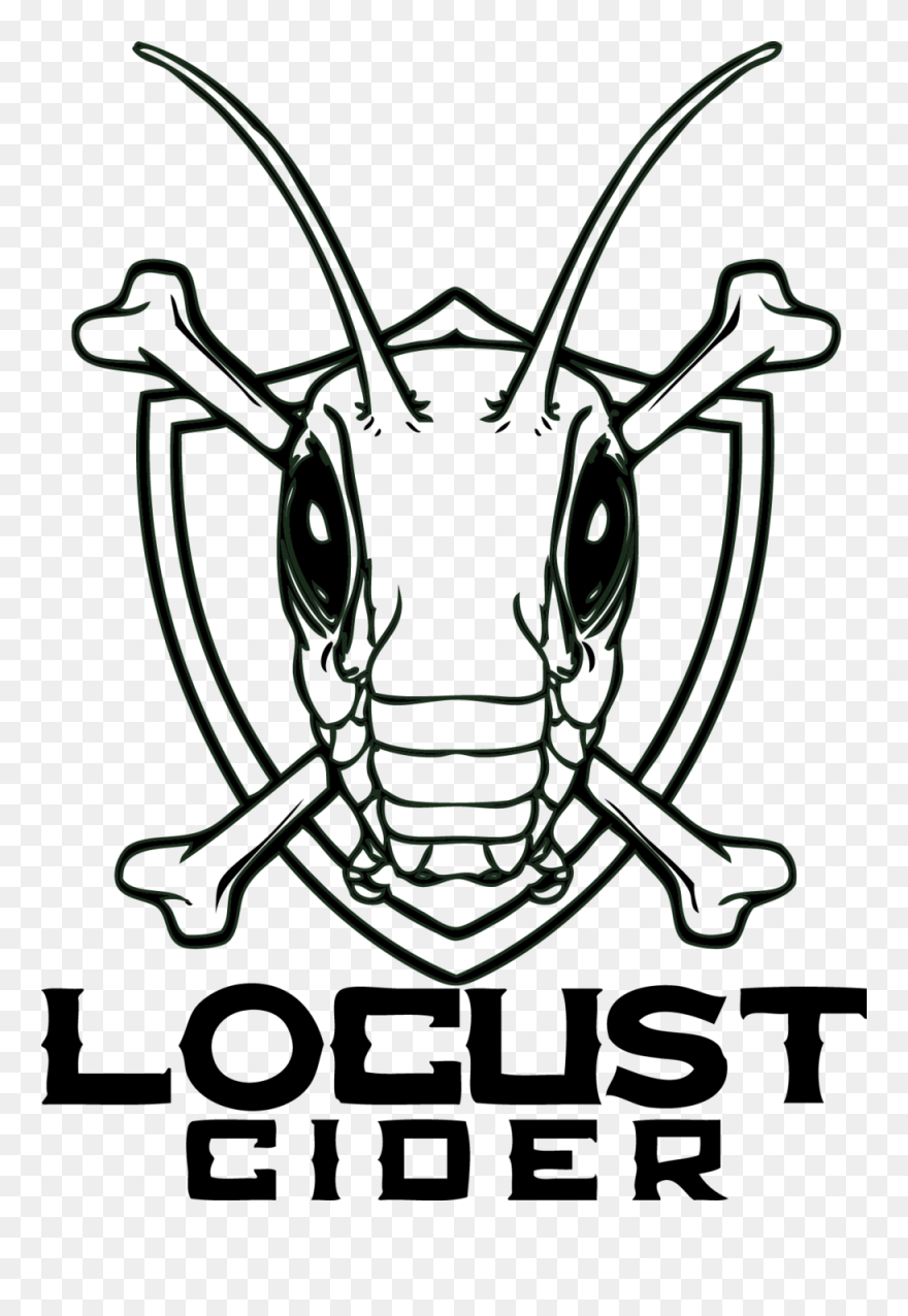 Locust Oktoberfest - Locust Cider Clipart
