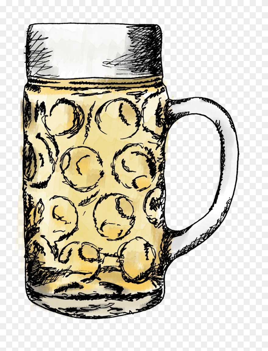Transparent Oktoberfest Beer Clipart - Beer Stein - Png Download