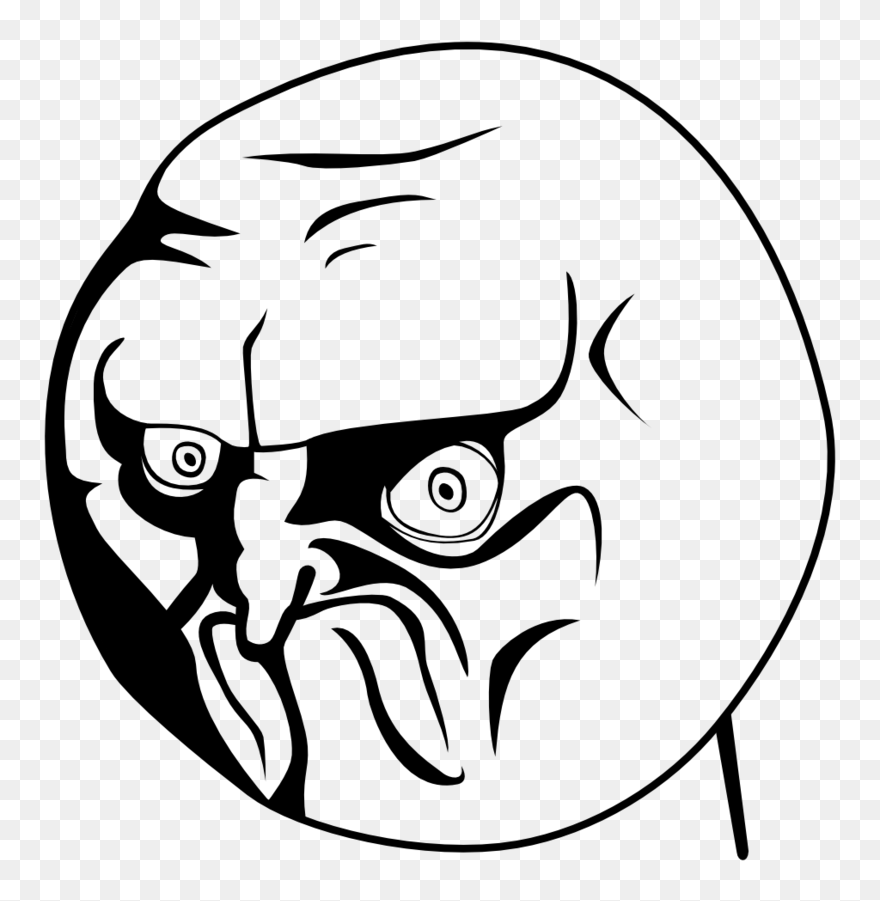 Meme Face Transparent Background Clipart