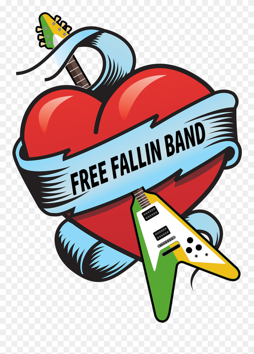 Ribbon Wrapping Around A Heart Clipart