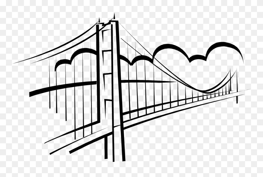 Timber Bridge Clip Art - Bridges Clipart - Png Download