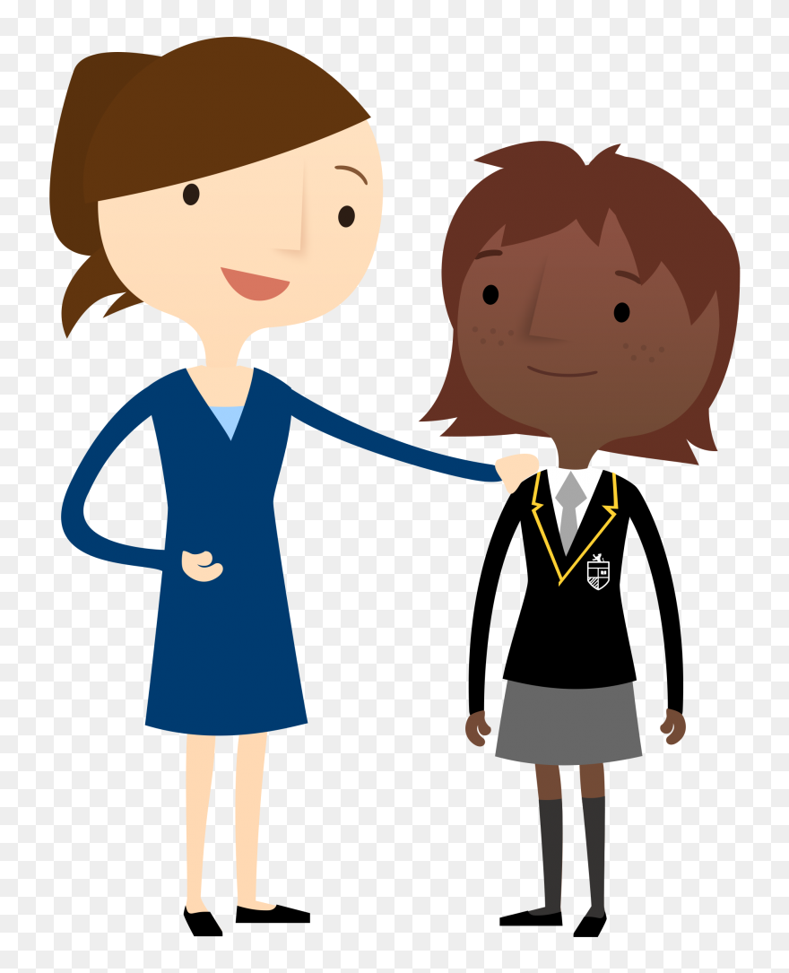 Student Mentor Clipart - Student Mentor Clip Art - Png Download