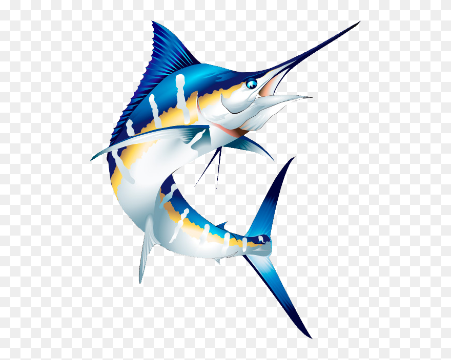 Guy Harvey Fishing Logo - Blue Marlin Png Clipart