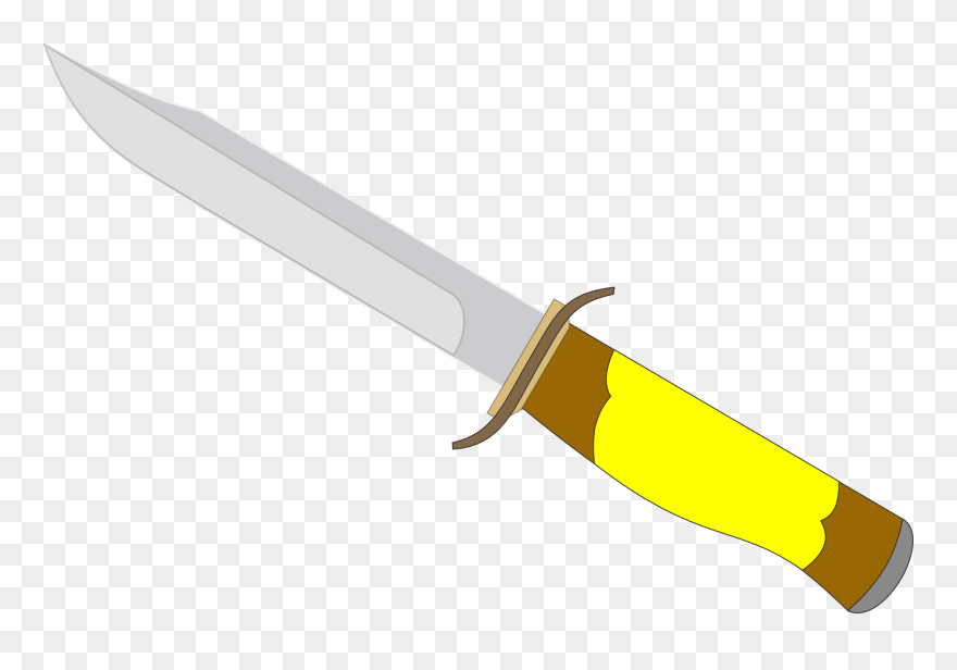 Knife Clipart Animation - Hunting Knife Clipart - Png Download