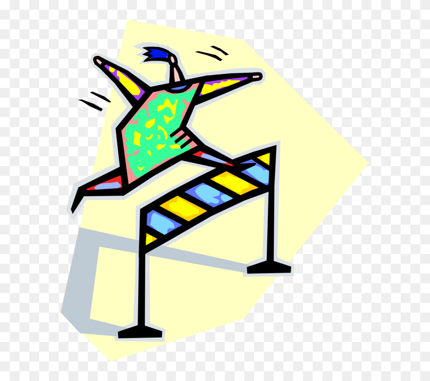 Jumping Clipart Athletic Meet - Png Download