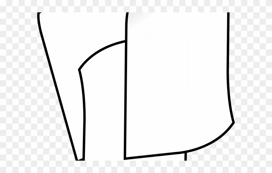 Paper Clipart Black And White - Png Download