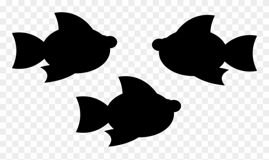Ornamental Fish Computer Icons Silhouette Akwarystyka - Silueta De Animales Marinos Clipart