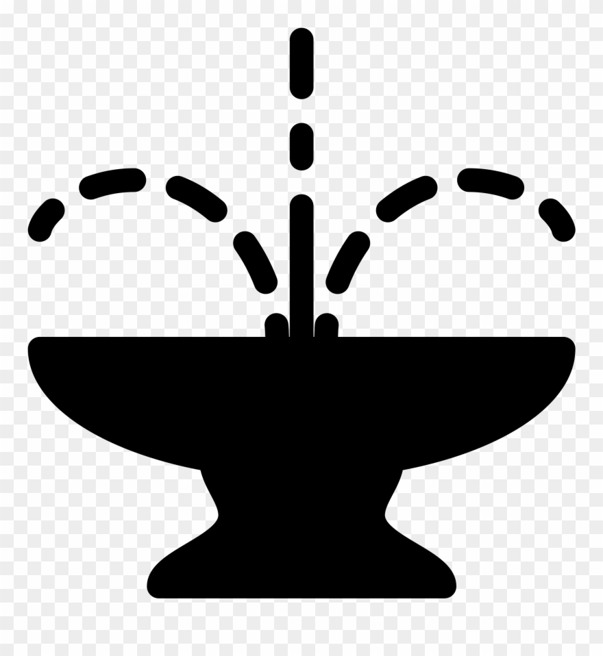 Fountain Svg Clipart